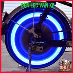 Đèn LED Phát Sáng Chân Van Xe Đạp và Xe Máy GARIN - An Toàn, Kiểu Dáng Hiện Đại, Đa Màu Sắc, Dễ Lắp Đặt