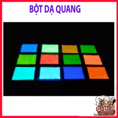 Bột Dạ Quang 50g Phát Sáng - Nguyên Liệu Handmade Tô Điểm Độc Đáo, Sáng Lung Linh Trong Bóng Tối