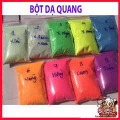 Bột Dạ Quang 50g Phát Sáng - Nguyên Liệu Handmade Tô Điểm Độc Đáo, Sáng Lung Linh Trong Bóng Tối
