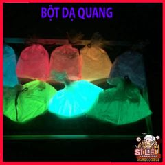 Bột Dạ Quang 50g Phát Sáng - Nguyên Liệu Handmade Tô Điểm Độc Đáo, Sáng Lung Linh Trong Bóng Tối