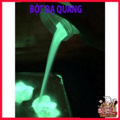 Bột Dạ Quang 50g Phát Sáng - Nguyên Liệu Handmade Tô Điểm Độc Đáo, Sáng Lung Linh Trong Bóng Tối