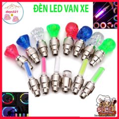 Nắp Đậy Van Xe Đạp Đèn LED Phát Sáng Tự Động - Trang Trí Xe Đạp Màu Sắc Nổi Bật, An Toàn Khi Di Chuyển