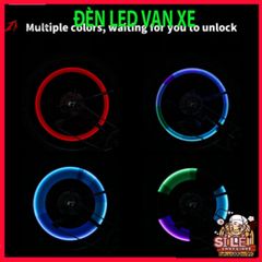 Đèn LED Xe Đạp Cảm Biến Chuyển Động - Phụ Kiện An Toàn Cho Xe Đạp Đường Bộ & Leo Núi, Ánh Sáng Sống Động, Tự Động Bật Tắt