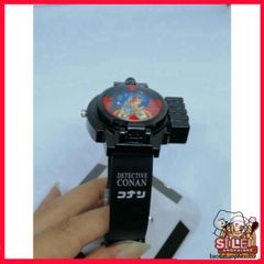 Đồng Hồ Đeo Tay Hình Thám Tử Conan Cho Trẻ Em - Chức Năng Chiếu Laser, Thời Trang, An Toàn và Độc Đáo
