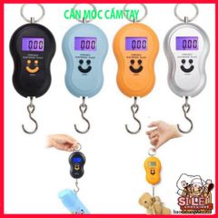 Cân Điện Tử Mini Móc Treo Hình Mặt Cười 40KG - Cân Chính Xác Với Màn Hình LCD, Tiện Dụng Cho Gia Đình, Dùng Pin AAA