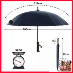 Ô Dù Cán Dài 24 Nan Chống Lật Gozin - Ô Dù Bền Bỉ, Chống Mưa, Chống UV - Phụ Kiện Thời Trang Sang Trọng và Tiện Lợi