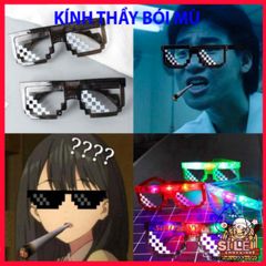Kính Thuglife LED Phát Sáng - Phụ Kiện Thời Trang Tiệc Tùng, Nghệ Thuật Cá Tính, Độc Đáo Cho Các Dịp Đặc Biệt