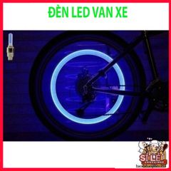 Đèn LED Gắn Van Cho Xe Đạp & Xe Máy - Phụ Kiện Sáng Tạo Tăng Cường An Toàn, Nhiều Màu Sắc Ấn Tượng cho Mọi Chuyến Đi