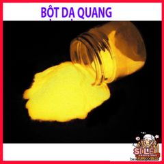 Bột Dạ Quang 40g Màu Vàng Kim - Hiệu Ứng Ánh Sáng Lung Linh Từ Trường Thịnh Sài Gòn - Sáng Tạo Nghệ Thuật ấn Tượng