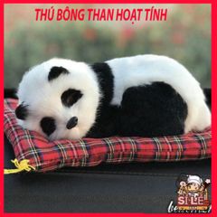 Mèo Trắng Bông Mềm Lõi Than Hoạt Tính - Khử Mùi, Lọc Không Khí Ô Tô & Thú Cưng - An Toàn, Dễ Thương Cho Xe Hơi