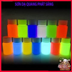 Sơn Dạ Quang 20ML 7 Màu Sắc - Phát Sáng Đêm, An Toàn, Độc Đáo Cho Trang Trí Móng Tay và Nghệ Thuật Sáng Tạo