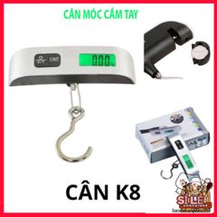 Cân Đi Phượt Cầm Tay 50kg - Cân Điện Tử Mini Tiện Lợi Cho Du Lịch và Mua Sắm, Màn Hình LCD Dễ Đọc, Bền Bỉ và Nhẹ Nhàng