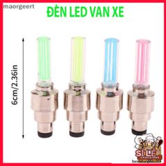 Đèn LED Gắn Van Xe Đạp Phát Sáng - Phụ Kiện Thể Thao An Toàn Ban Đêm - Trang Trí Độc Đáo cho Xe Đạp
