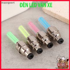 Đèn LED Gắn Van Xe Đạp Phát Sáng - Phụ Kiện Thể Thao An Toàn Ban Đêm - Trang Trí Độc Đáo cho Xe Đạp