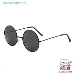 Kính Mát Gọng Tròn Đen Retro Chống UV - Phong Cách Anime Nobita Cho Nam Nữ, Phụ Kiện Thời Trang Thể Hiện Cá Tính