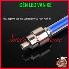 Đèn LED Gắn Van Xe Đạp, Xe Máy Đổi Màu Model VAN9 - Phát Sáng Nắp Van Xe Đầy Màu Sắc, Thích Hợp Tất Cả Các Loại Van