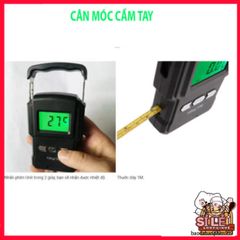 Cân Móc Hành Lý KHALIK A22 - Cân Đo Thực Phẩm 75kg Tích Hợp Thước Dây 1m & Nhiệt Độ, Thiết Kế Tiện Lợi Cho Mọi Chuyến Đi