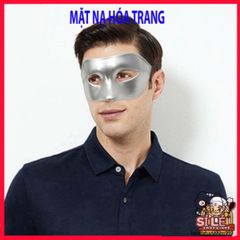 Mặt Nạ Halloween Nửa Mặt Độc Đáo - Phụ Kiện Hóa Trang Cho Tiệc, Cosplay - Sáng Tạo Thú Vị Cho Dịp Lễ Hội
