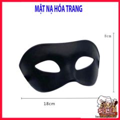 Mặt Nạ Halloween Nửa Mặt Độc Đáo - Phụ Kiện Hóa Trang Cho Tiệc, Cosplay - Sáng Tạo Thú Vị Cho Dịp Lễ Hội