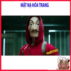 Mặt Nạ Halloween Queen Salvador Dali - Phụ Kiện Hóa Trang Money Heist Độc Đáo, Thân Thiện Môi Trường Cho Tất Cả Các Dịp