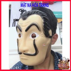 Mặt Nạ Halloween Queen Salvador Dali - Phụ Kiện Hóa Trang Money Heist Độc Đáo, Thân Thiện Môi Trường Cho Tất Cả Các Dịp