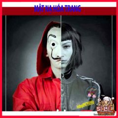 Mặt Nạ Halloween Queen Salvador Dali - Phụ Kiện Hóa Trang Money Heist Độc Đáo, Thân Thiện Môi Trường Cho Tất Cả Các Dịp
