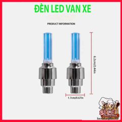 Đèn LED Kích Hoạt Chuyển Động Chống Thấm Cho Xe Đạp, Xe Máy, Ô Tô - Bộ 10 Đèn Trang Trí Bánh Xe An Toàn Ban Đêm