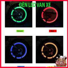 Đèn LED Gắn Bánh Xe Đạp - Phụ Kiện An Toàn Đêm, Tự Động Sáng Khi Di Chuyển, Nhiều Màu Sắc Thú Vị Cho Xe Đạp, Xe Máy, Ô Tô