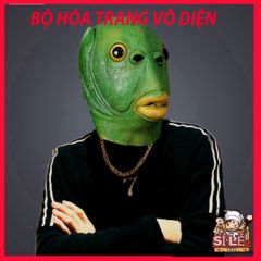 Mũ Đội Đầu Cá Xanh Benbo Pa - Mặt Nạ Nhập Vai Quái Thú Cho Trẻ Em và Người Lớn - Thú Vị Cho Lễ Hội, Tiệc Hóa Trang, Và Halloween