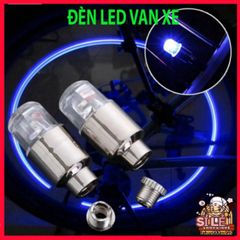 Bộ 2 Đèn Lốp LED Neon Chống Nước - Phát Sáng Nắp Van Xe Đạp và Xe Máy - Phụ Kiện An Toàn Thẩm Mỹ