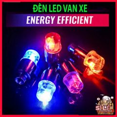 Bộ 2 Đèn Lốp LED Neon Chống Nước - Phát Sáng Nắp Van Xe Đạp và Xe Máy - Phụ Kiện An Toàn Thẩm Mỹ