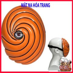 Khẩu Trang Phát Sáng Naruto Sharingan - Cosplay Tobi Uchiha Obito, Quà Tặng Anime Thú Vị cho Fan Naruto