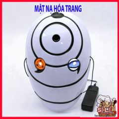 Khẩu Trang Phát Sáng Naruto Sharingan - Cosplay Tobi Uchiha Obito, Quà Tặng Anime Thú Vị cho Fan Naruto