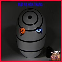 Khẩu Trang Phát Sáng Naruto Sharingan - Cosplay Tobi Uchiha Obito, Quà Tặng Anime Thú Vị cho Fan Naruto