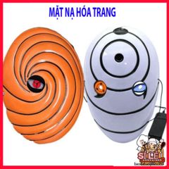 Khẩu Trang Phát Sáng Naruto Sharingan - Cosplay Tobi Uchiha Obito, Quà Tặng Anime Thú Vị cho Fan Naruto