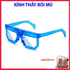 Kính LED Thuglife Phát Sáng Độc Đáo - Kính Thời Trang 3 Chấm & 6 Chấm Cho Tiệc Tùng & Sự Kiện - Phụ Kiện Nổi Bật