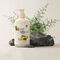 Dầu Gội Thiên Nhiên 300ml MỘC AN - Giảm Gàu, Dưỡng Tóc Khỏe Mượt từ Nhân Sâm, Gừng, Bồ Kết, Không Silicon