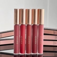 Son Kem Lì Gucci 114 Mildred Rosewood Chính Hãng - Màu 114 Hồng Nâu Sang Trọng, Chống Khô Môi, Dưỡng Ẩm Tối Ưu