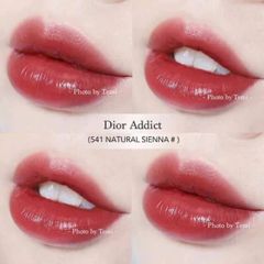 Son Dưỡng Dior Tattoo Addict Lip Tattoo 541 Natural Sienna - Son Môi Đỏ Đất Quyến Rũ Chính Hãng, Dưỡng Ẩm Lâu Trôi