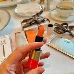 Son Dưỡng Hermes Poppy Lip Shine Limited - Màu Cam Tươi Chính Hãng, Dưỡng Ẩm, Sang Trọng, Phiên Bản Giới Hạn
