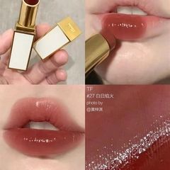 Son Lì Tom Ford TF Ultra-Shine Lip Color 27 Ete Brulant - Màu Đỏ Gạch Quyến Rũ, Chính Hãng, Độ Bám Màu Lâu Dài