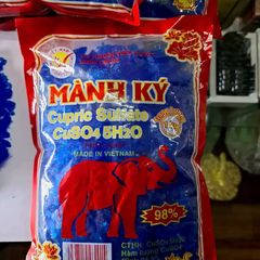 Phèn Xanh Mành Ký - CuSO4-5H2O Tinh Khiết 98% | Vệ Sinh Nhà Cửa, Nuôi Trồng Thủy Sản, Công Nghiệp