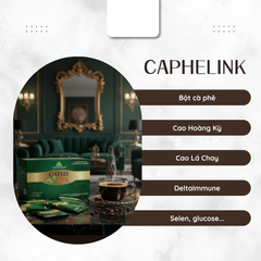 Cà Phê Caphelink New - Thức Uống Tăng Năng Lượng, Tỉnh Táo, Hỗ Trợ Đề Kháng Từ Thiên Nhiên 100g