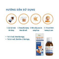 Siro Canxi Liposome Calcio-Lipo Med MK7 - Tăng Chiều Cao, Xương Chắc Khỏe Cho Trẻ Từ 1 Tuổi, Hương Cam Ngọt Ngào, 150ml