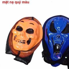Mặt Nạ Halloween Chó Trắng Huyền Bí - Phụ Kiện Thời Trang Hóa Trang Cho Bé - Kỳ Nghỉ Tháng 10