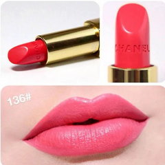 Son Chanel Rouge Allure Màu 136 Mélodieuse - Son Môi Hồng Coral Cao Cấp Chính Hãng, Sang Trọng, Độ Bám Màu Lâu Dài, Phong Cách Hiện Đại