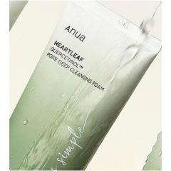 Sữa Rửa Mặt Diếp Cá Heartleaf Quercetinol 150ml - Sạch Sâu, Kiểm Soát Dầu, Phù Hợp Da Nhạy Cảm