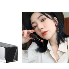 Son Shu Uemura Amplified BG 963 - Son Môi Cam Đất Cao Cấp, Dòng Vỏ Đen Chính Hãng, Chất Son Mịn, Dưỡng Ẩm Tốt, Thích Hợp Mọi Phong Cách