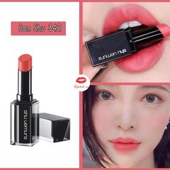 Son Shu Uemura Unlimited Matte M CR 342 - Màu Hồng Cam Sữa Chính Hãng - Son Môi Dưỡng Ẩm, L lâu Trôi, Phong Cách Nữ Tính