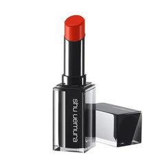 Son Shu Uemura Amplified OR 570 Đỏ Cam - Son Môi Cao Cấp Chính Hãng Vỏ Đen Sang Trọng, Chất Son Mịn Màng, Quyến Rũ